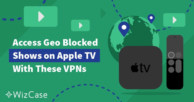 De 5 beste VPN-er for Apple TV i 2025 (installasjonsguide)